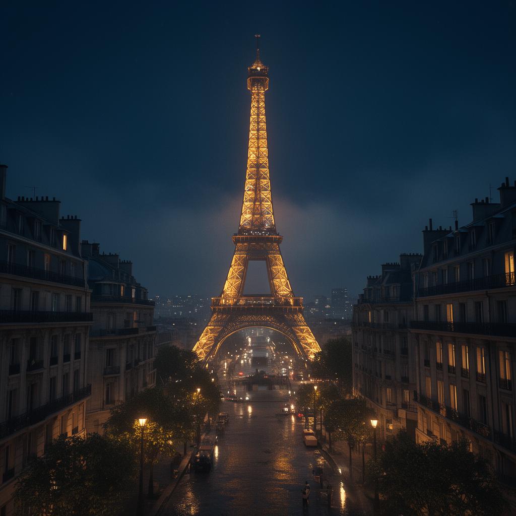 Paris skyline
